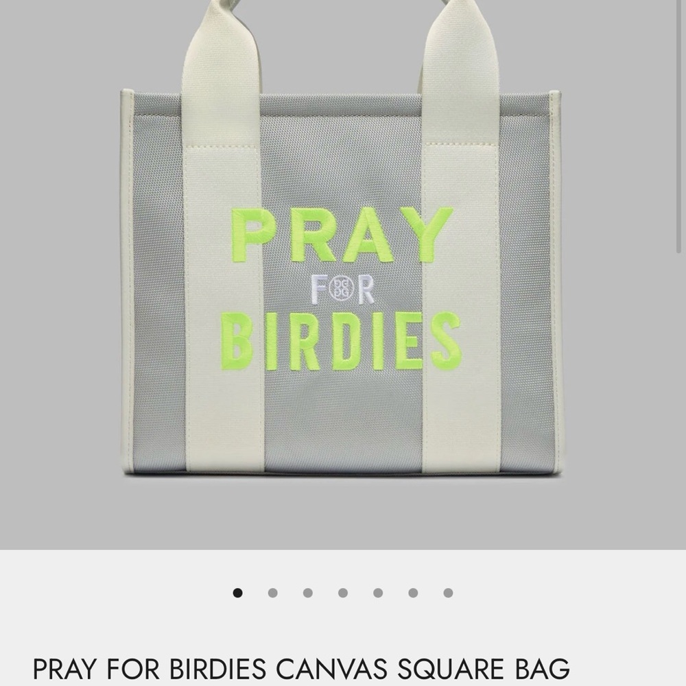 G/FORE “Pray for Birdies” Nimbus Golf Tote / Crossbody Bag – NWT